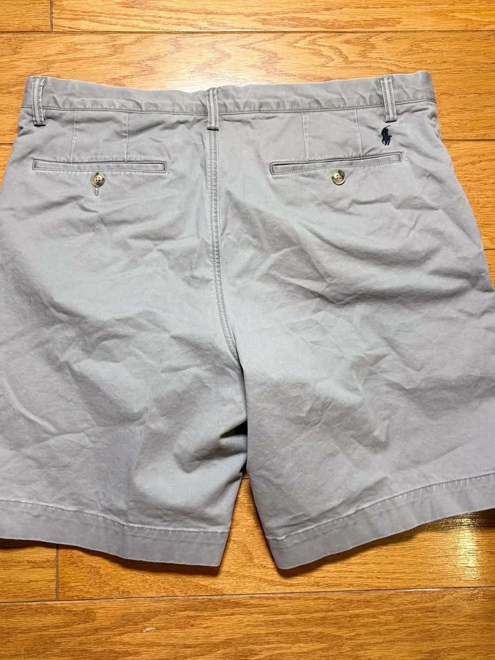 Polo Ralph Lauren Stretch Cotton Twill Chino Shorts Classic Mens Sz 35 Lot Of 2